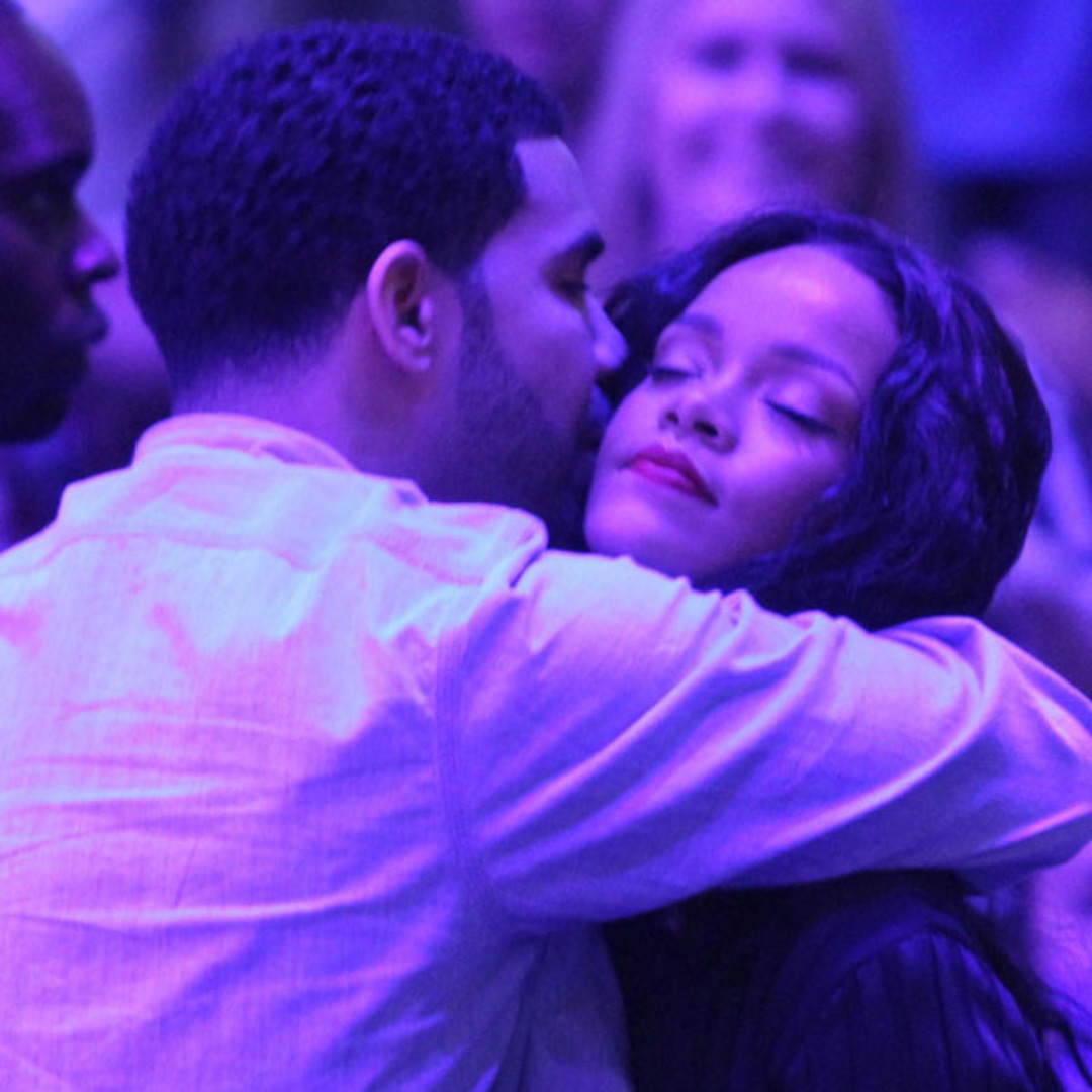 Rihanna And Drake Hug And Kiss At Clippers Game Sit